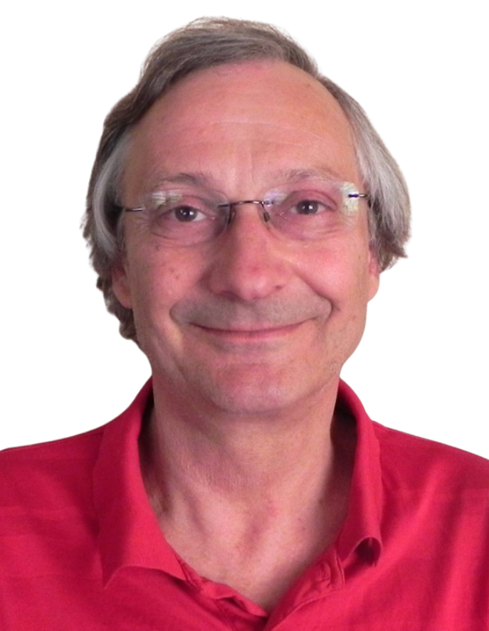 Geoff smiling.