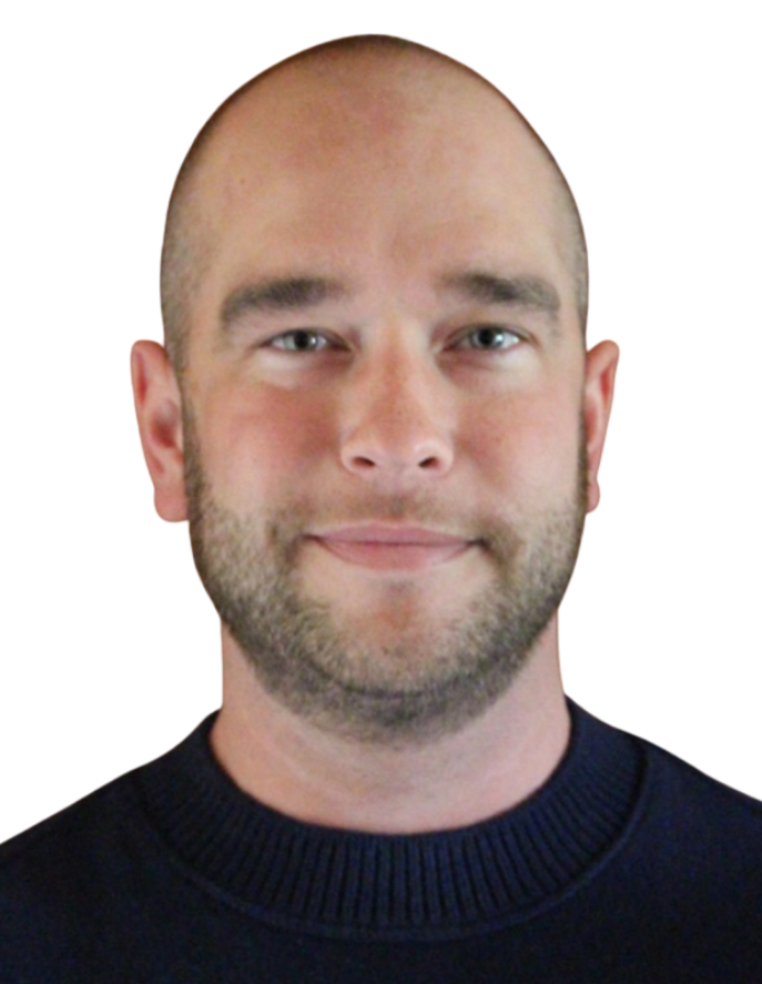 Greg smiling.